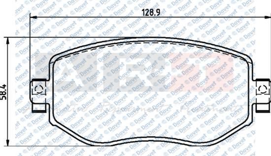 ART A02.3306 Fren Balatasi On Wva 22610 Megane Iv - Megane Iv Grandtour 15->